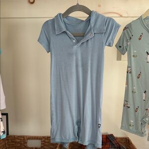 Kyte BABY Soft Blue Romper